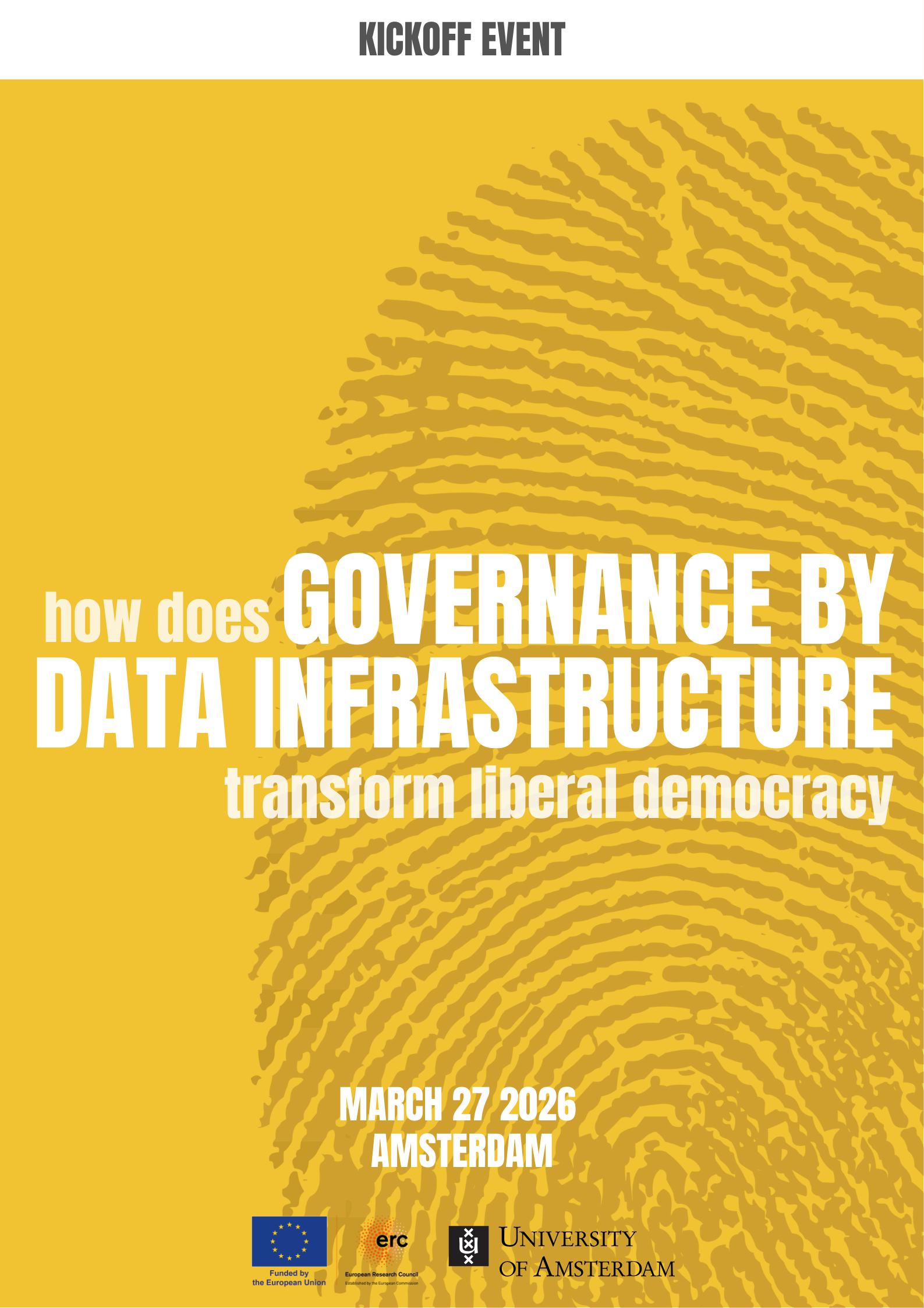 DATAGOV Kickoff poster